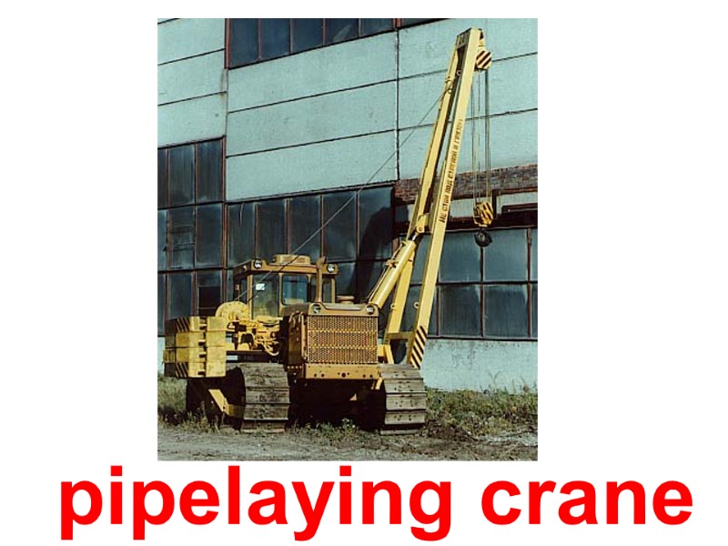 pipelaying crane
